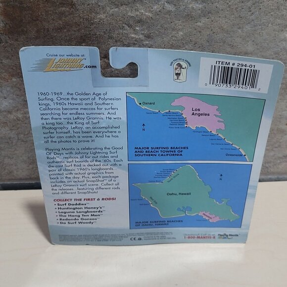 Johnny Lightning Surf Rods Da Surf Woody 2000 Die Cast Scale 1:64 - Picture 5 of 11